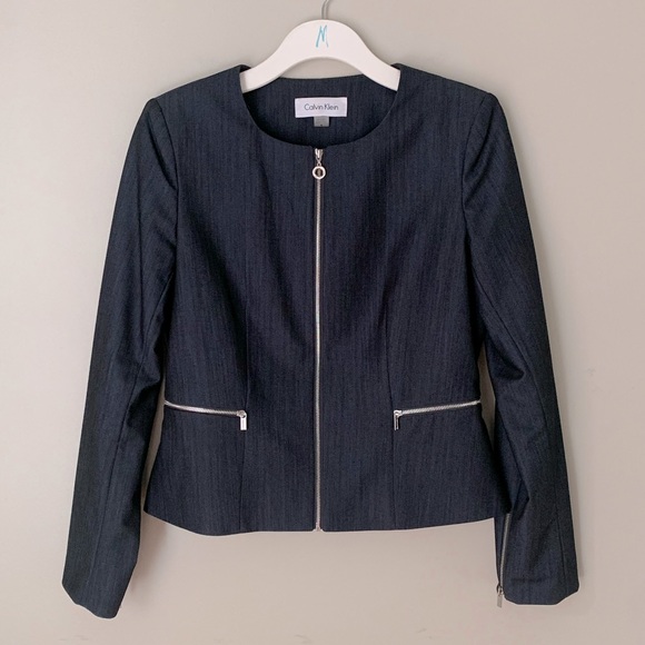 Calvin Klein size 8 blazer - Picture 4 of 14